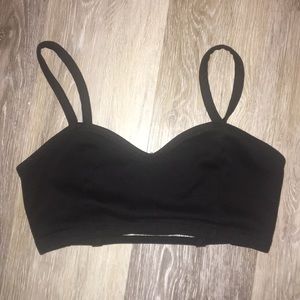 Black Strappy Bralette